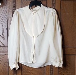 Vintage Cream Blouseworks Blouse